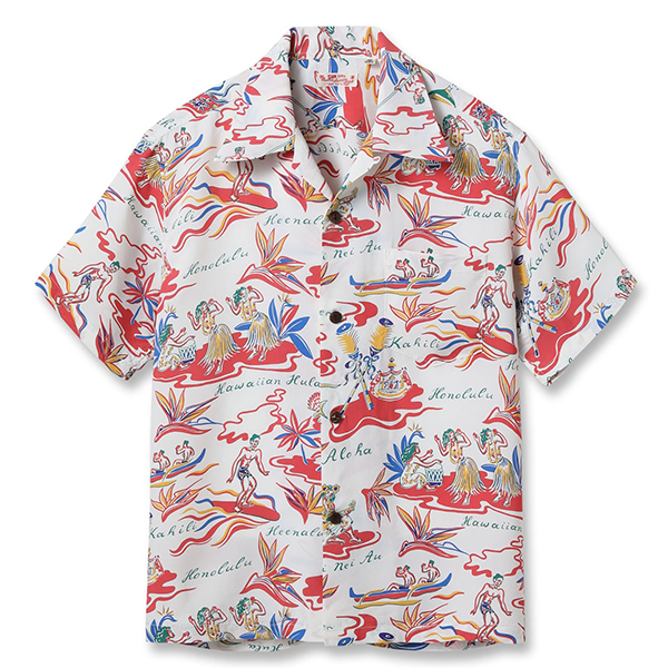 SUN SURF ハワイアン 半袖シャツ SUN SURF サンサーフ メンズ トップス 半袖シャツ アロハシャツ