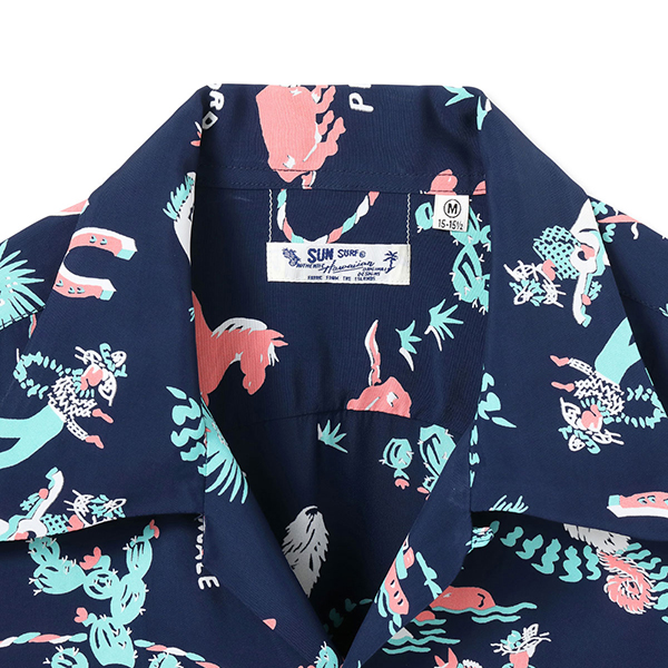 美品　＊Sun Surf Toyo レーヨン バンブー アロハシャツトップス M Sun Surf - ＊東洋 SUN SURF TOYO レーヨン バンブー 竹 アロハ