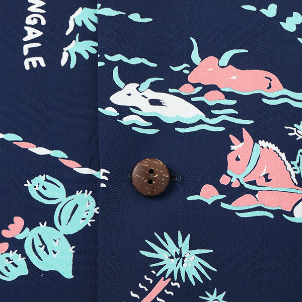 Lot No. SS39224 / RAYON HAWAIIAN SHIRT “BIRD OF PARADISE