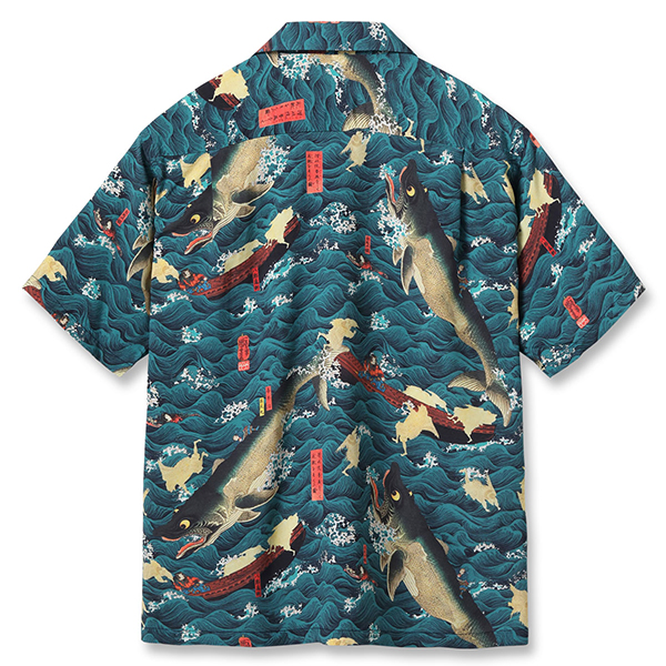 SUN SURF サンサーフ メンズ 半袖 シャツ アロハシャツ レーヨンアロハ