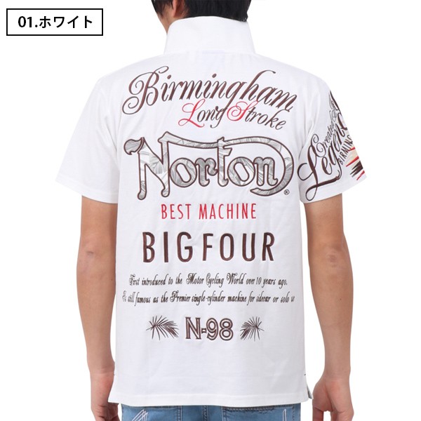 ノートン（NORTON） ファッション 服 ポロシャツ アームインパクト 