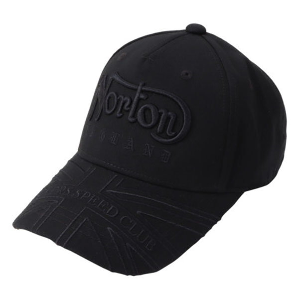 Norton ファッション 服 ノートン キャップ 帽子 オールブラック ユニオンジャック キャップ 241N8704B 0209 父の日 プレゼント｜jeans-yamato｜02