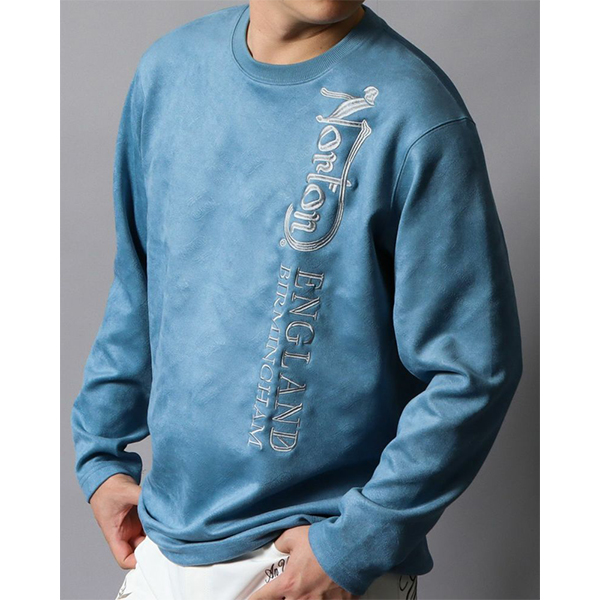 ノートン（NORTON） メンズ トップス Tシャツ 長袖 ロンT クルーネック