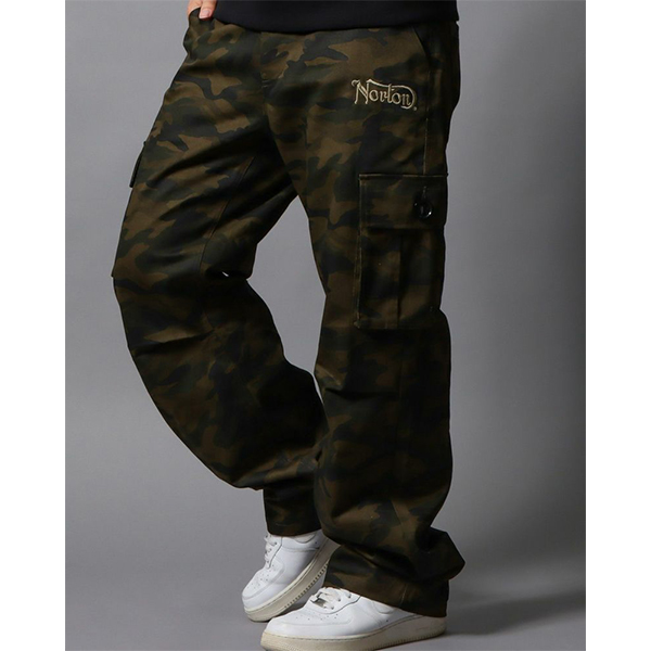 ノートン（NORTON） メンズ パンツ カーゴパンツ 迷彩 ミリタリー