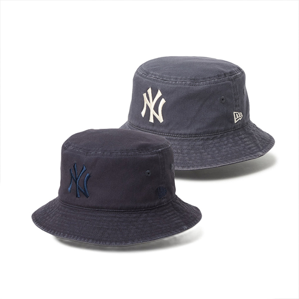 NEW ERA（ニューエラ） ハット バケットハット リバーシブル ネイビー