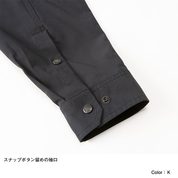 The North Face Firefly Canopy Shirt Long Sleeve Pocket M