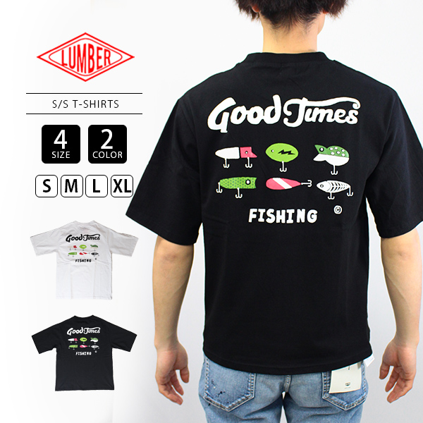 LUMBER Tシャツ ランバー Tシャツ カジュアル 半袖 ユースTシャツ GOOD