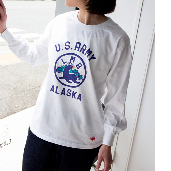 トップス lgb long t-shirt LUMBER ランバー 長袖 Tシャツ ロンT プリントT Heavy weight