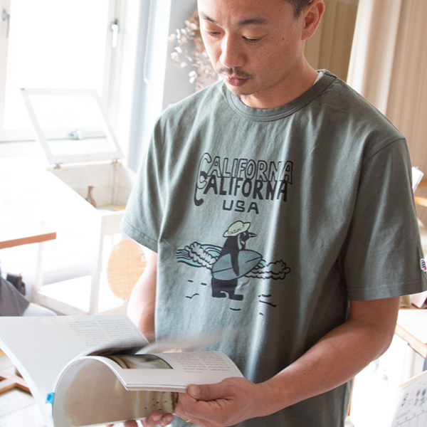 LUMBER ランバー メンズ レディース ユニセックス Tシャツ 半袖 SURF
