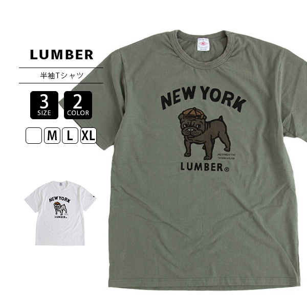 LUMBER ランバー メンズ レディース ユニセックス Tシャツ 半袖 NEW
