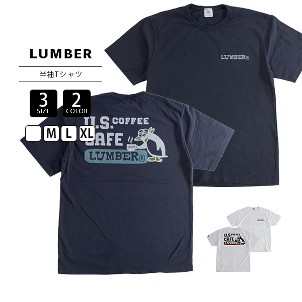 LUMBER ランバー メンズ レディース ユニセックス Tシャツ 半袖 U.S