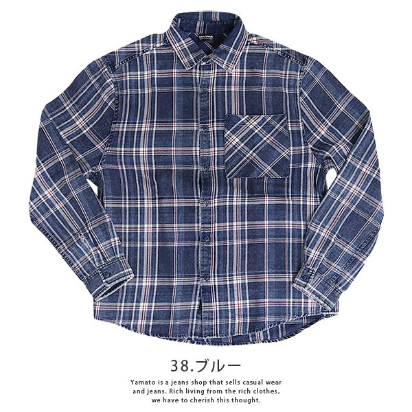 blue black baby ブルーブラックベイビー メンズ トップス 長袖 シャツ