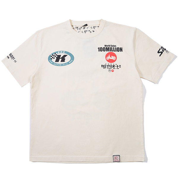 Tedman カミナリモータース ロングTシャツ TEDMAN カミナリ ブランド メンズ 半袖 Tシャツ カミナリ