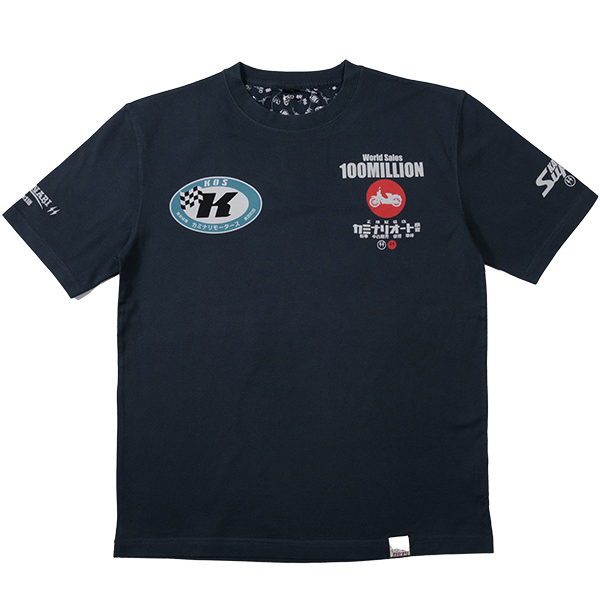 【超希少】昭和レトロクイズダービーレトロ半袖スタッフTシャツ　M　ブルー 昭和レトロ Tシャツ メンズ 懐かしアニメ アイドル 聖子ちゃん