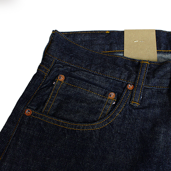 児島ジーンズ 10oz ジンバブエコットン セルビッジデニム ワイド