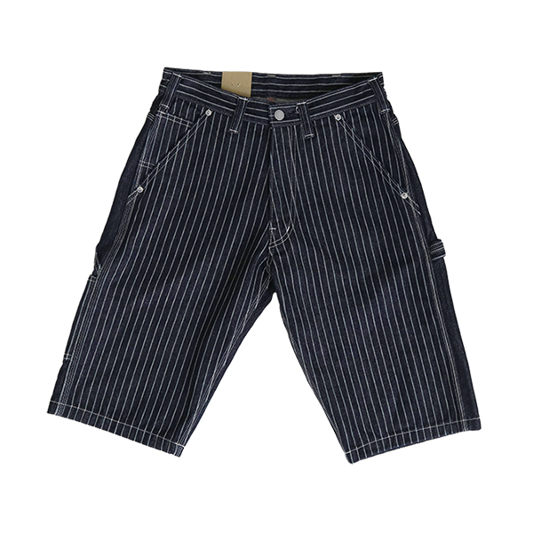 児島ジーンズ KOJIMA JEANS メンズ ハーフパンツ 13oz ウォバッシュ