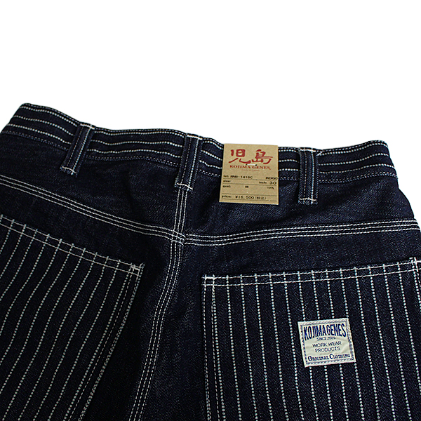 児島ジーンズ KOJIMA JEANS メンズ ハーフパンツ 13oz ウォバッシュ