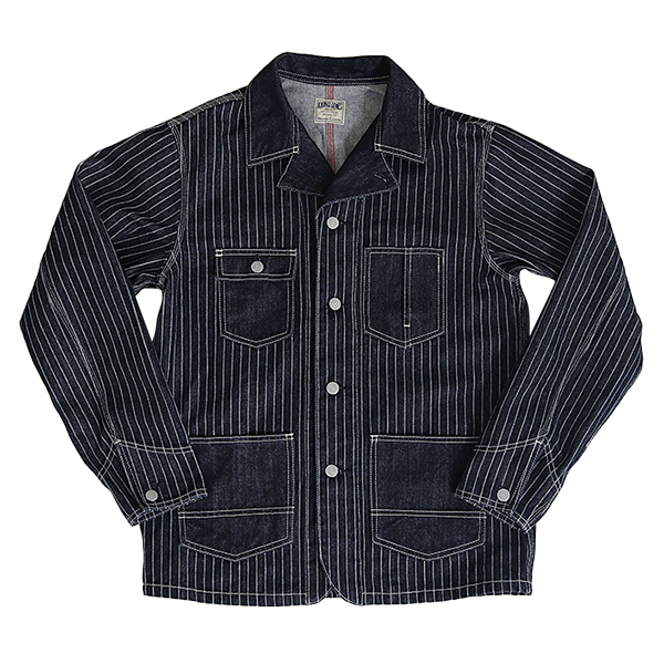 児島ジーンズ メンズ トップス カバーオール 13oz Wabash Coverall