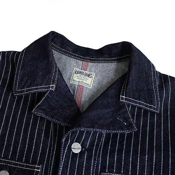 児島ジーンズ メンズ トップス カバーオール 13oz Wabash Coverall