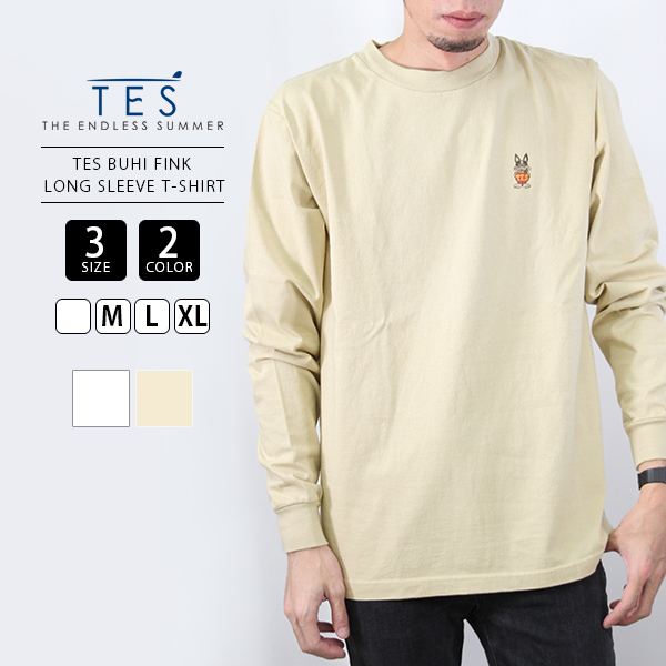 TES Tシャツ テス Tシャツ 長袖 The Endless Summer エンドレスサマー BUHI FINK LONG SLEEVE  1774333 :409-1774333:ジーンズショップヤマト - 通販 - Yahoo!ショッピング