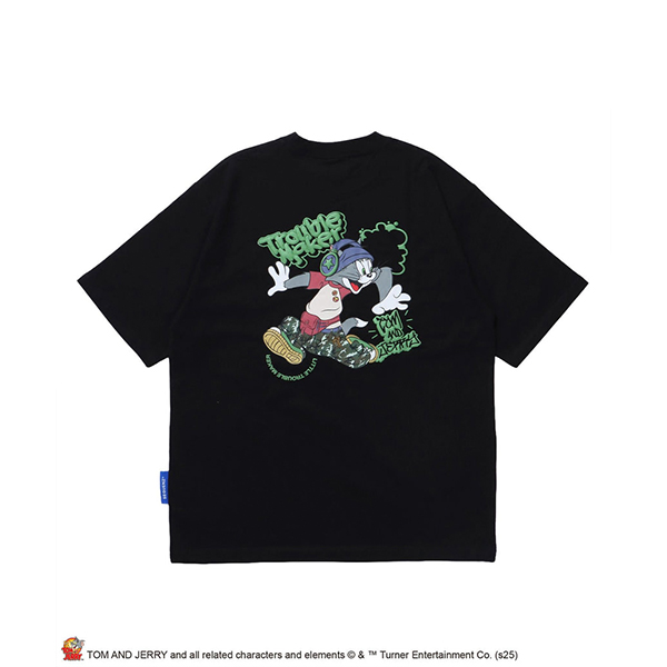 SEQUENZ シークエンズ トップス 半袖 Tシャツ バックプリント トムと
