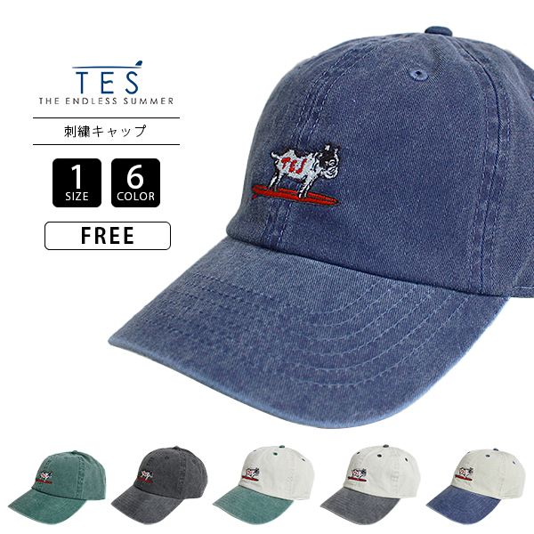 The Endless Summer TES テス 半袖 帽子 キャップ PigCap 刺