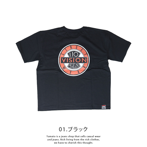 VISION キッズ VISION STREET WEAR キッズ ジュニア Tシャツ 半袖 VIN...