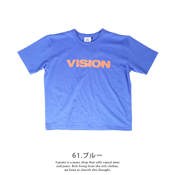 VISION キッズ VISION STREET WEAR キッズ ジュニア Tシャツ 半袖 ロゴ ロゴT 2505603｜jeans-yamato｜04