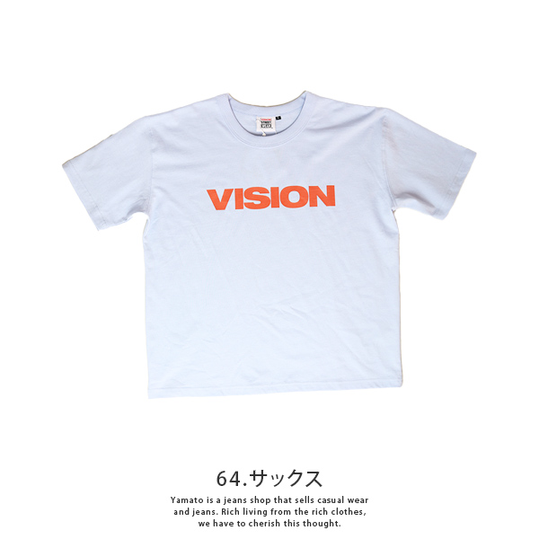 VISION キッズ VISION STREET WEAR キッズ ジュニア Tシャツ 半袖 ロゴ ロゴT 2505603｜jeans-yamato｜05