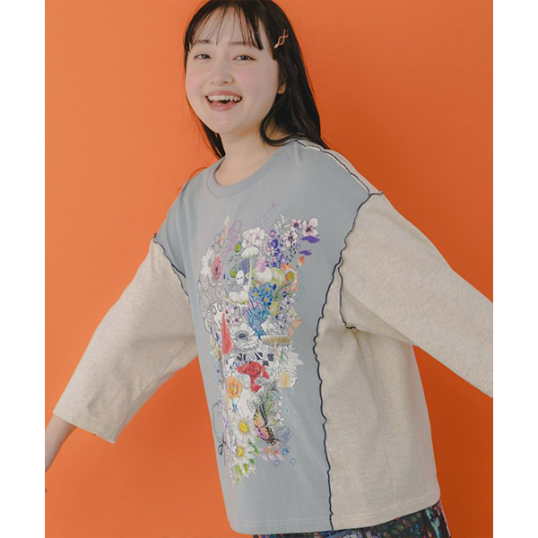 ScoLar（スカラー） レディース 春夏トップス 七分袖 Tシャツ スカラー