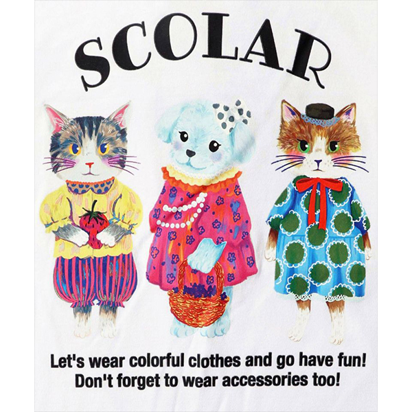 ScoLar Scolar スカラー レディース 春夏トップス 半袖 Tシャツ