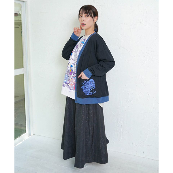 ScoLar（スカラー） レディース トップス カーディガン 長袖 星座柄