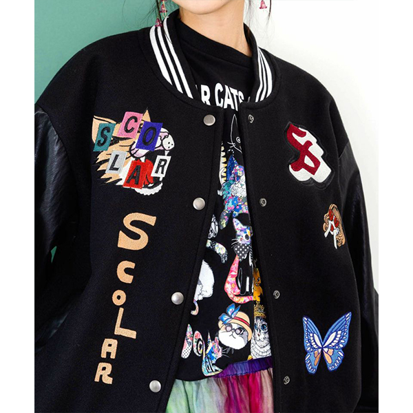 ScoLar（スカラー） アウター ライトアウター 秋アウター メルトン 合