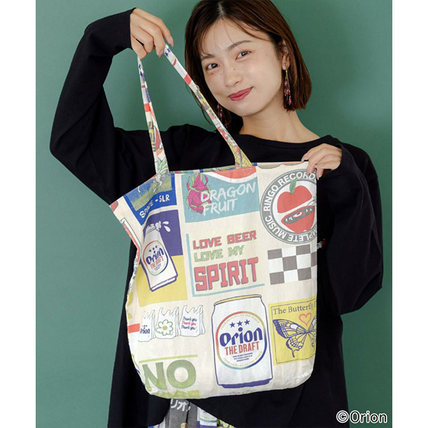 ScoLar（スカラー） レディース オリオンビール コラボ コラージュ柄