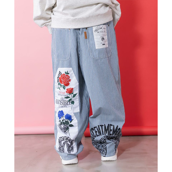 ScoLar（スカラー） レディース デニムパンツ ツイルパンツ ウエスト