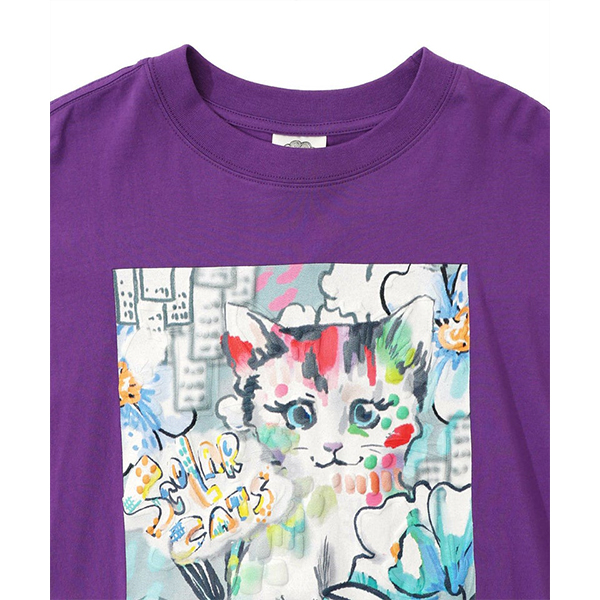 ScoLar（スカラー） レディース トップス Tシャツ 長袖 画家スカラー 