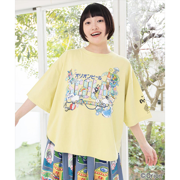 ScoLar（スカラー） オリオンビール orion コラボ 半袖 Tシャツ L