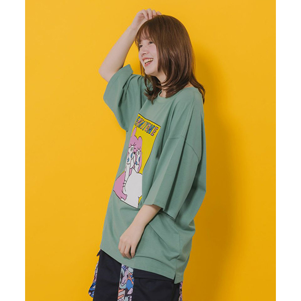 ScoLar Parity スカラーパリティ トップス 半袖 Tシャツ ネコと
