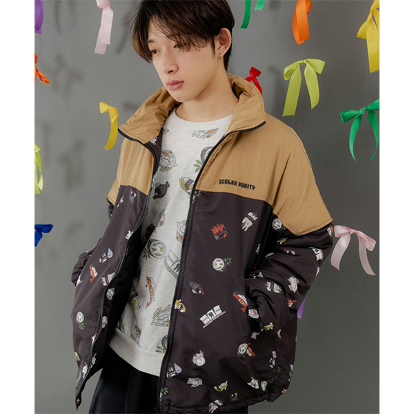 新品未使用。 ScoLar総柄アウター ScoLar（スカラー） ScoLar Parity スカラーパリティ ブルゾン