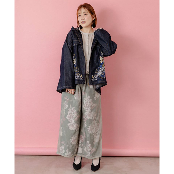 ScoLar（スカラー） iS ScoLar イズスカラ レディース ボトムス 花柄