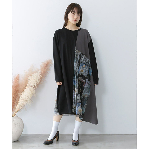 ScoLar（スカラー） iS ScoLar イズスカラー ロング丈 ワンピース