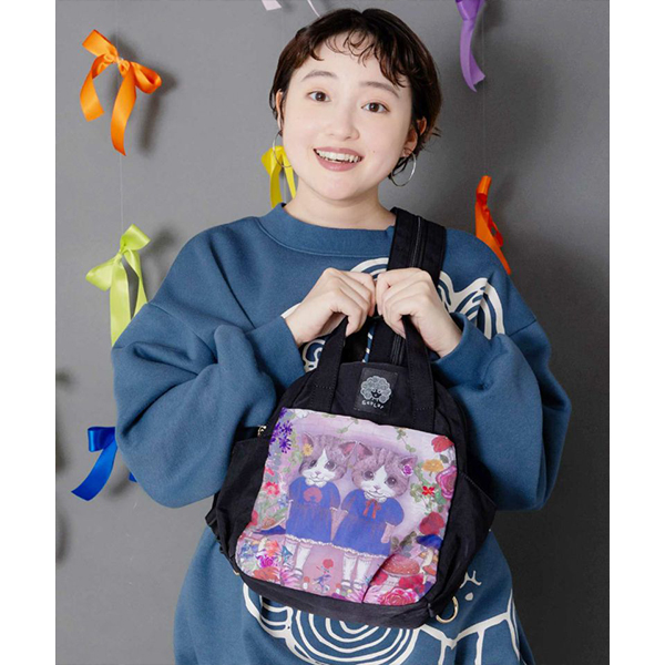 ScoLar（スカラー） グッズ バッグ 2WAYミニリュック ねこ姉妹 ひみつ