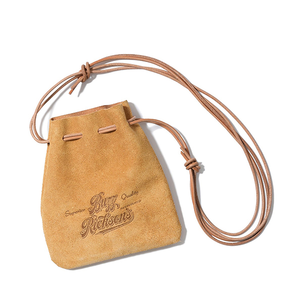 BUZZ RICKSON'S バズリクソンズ グッズ バッグ COW SUEDE PURSE カウ