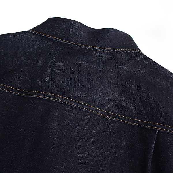 MOMOTARO JEANS 桃太郎ジーンズ メンズ デニムジャケット Gジャン スタンダード 14.7oz 特濃 リジット シングルポケット MMGJ0001 0516の画像