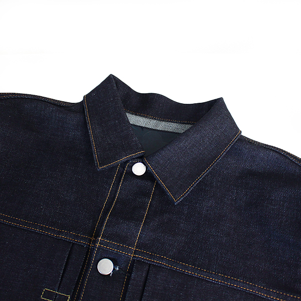 MOMOTARO JEANS 桃太郎ジーンズ メンズ デニムジャケット Gジャン スタンダード 14.7oz 特濃 リジット シングルポケット MMGJ0001 0516の画像