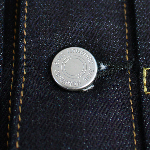 MOMOTARO JEANS 桃太郎ジーンズ メンズ デニムジャケット Gジャン スタンダード 14.7oz 特濃 リジット シングルポケット MMGJ0001 0516の画像