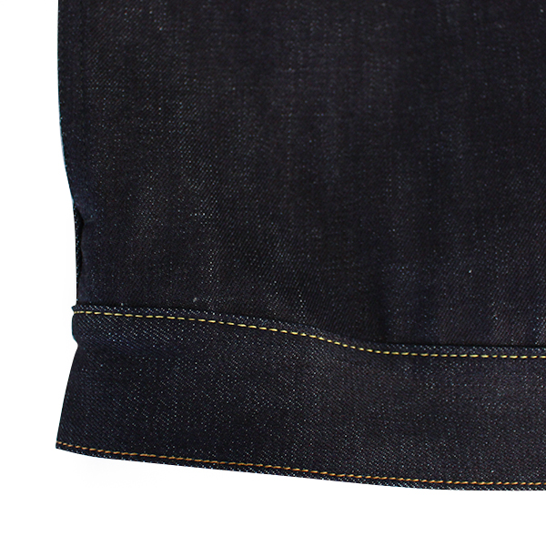 MOMOTARO JEANS 桃太郎ジーンズ メンズ デニムジャケット Gジャン スタンダード 14.7oz 特濃 リジット シングルポケット MMGJ0001 0516の画像