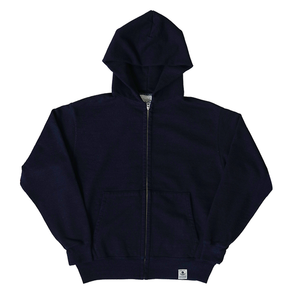 桃太郎ジーンズ（MOMOTARO JEANS） インディゴ 長袖パーカー ジップ