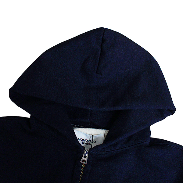 桃太郎ジーンズ（MOMOTARO JEANS） インディゴ 長袖パーカー ジップ