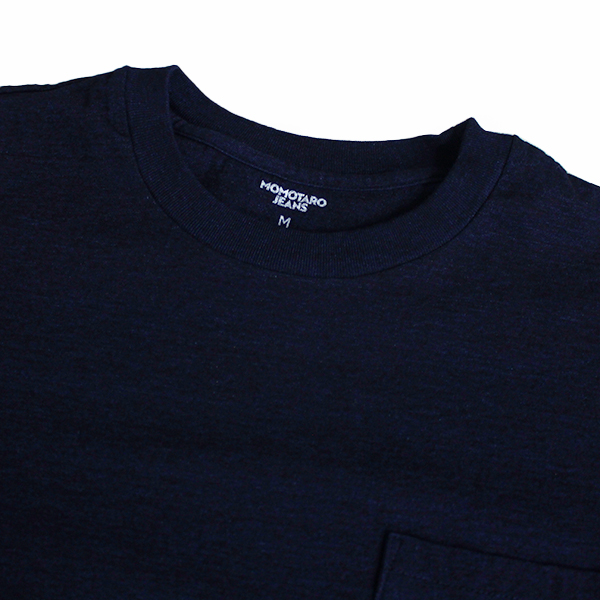 桃太郎ジーンズ（MOMOTARO JEANS） 半袖 Tシャツ YARN DYED 6.6oz